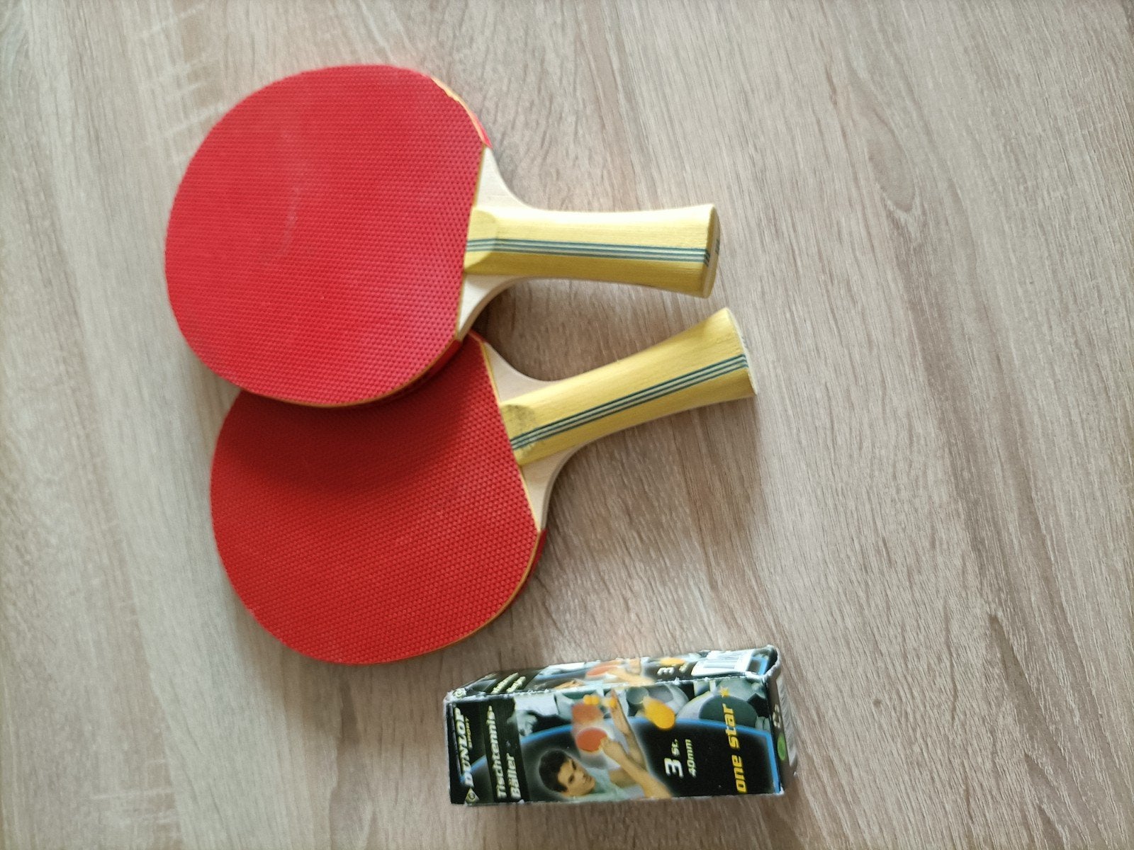 tafeltennis set, Ophalen, Net, Batje(s) of Balletje(s)
