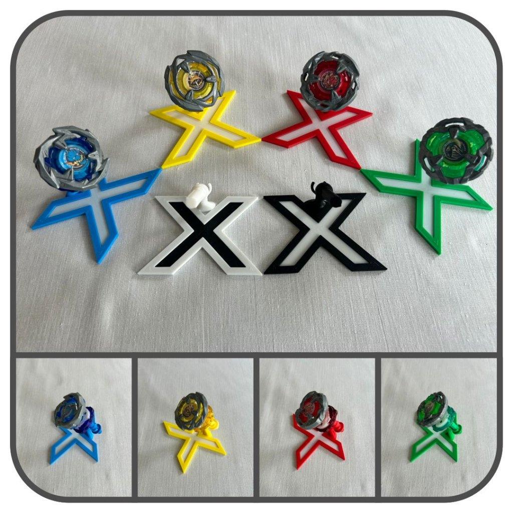 3D-geprinte Beyblade X display standaard €8,00, Verzamelen, Speelgoed, Nieuw, Ophalen of Verzenden