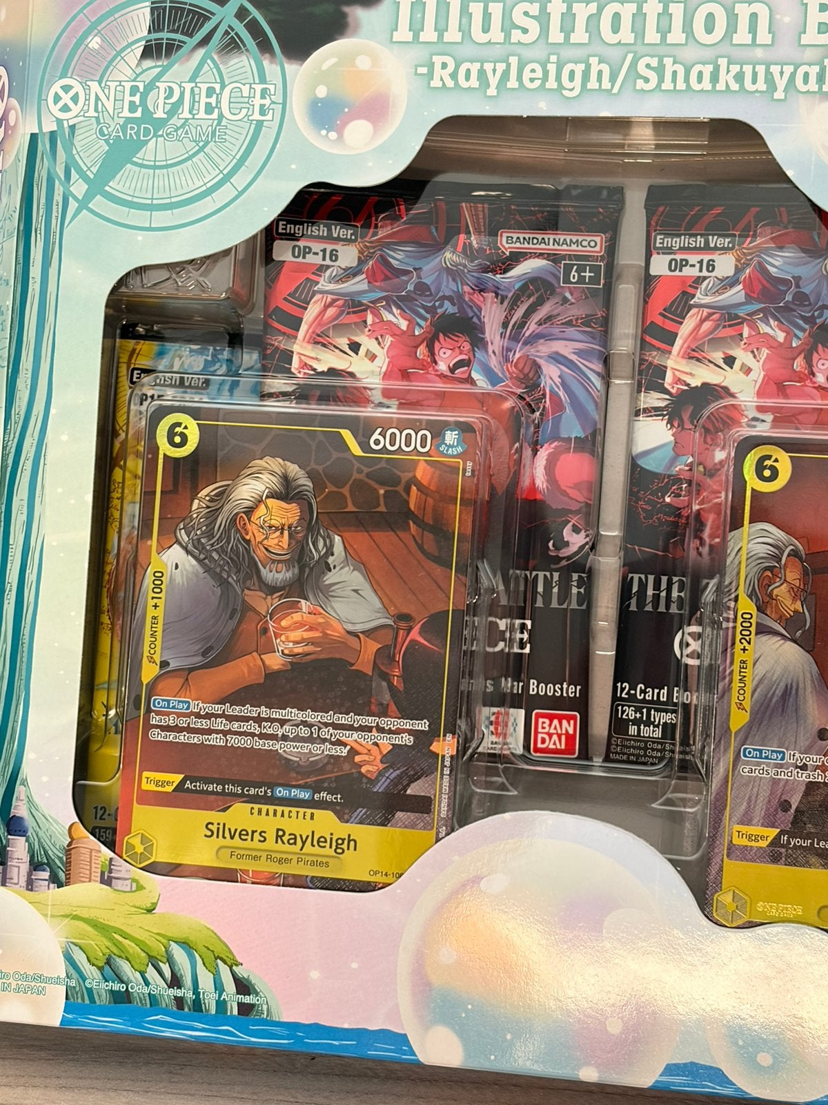 ONE PIECE  Illustration Box vol 7 Rayleigh & Shakuyaku OP-16, Ophalen of Verzenden, Zo goed als nieuw, Boosterbox