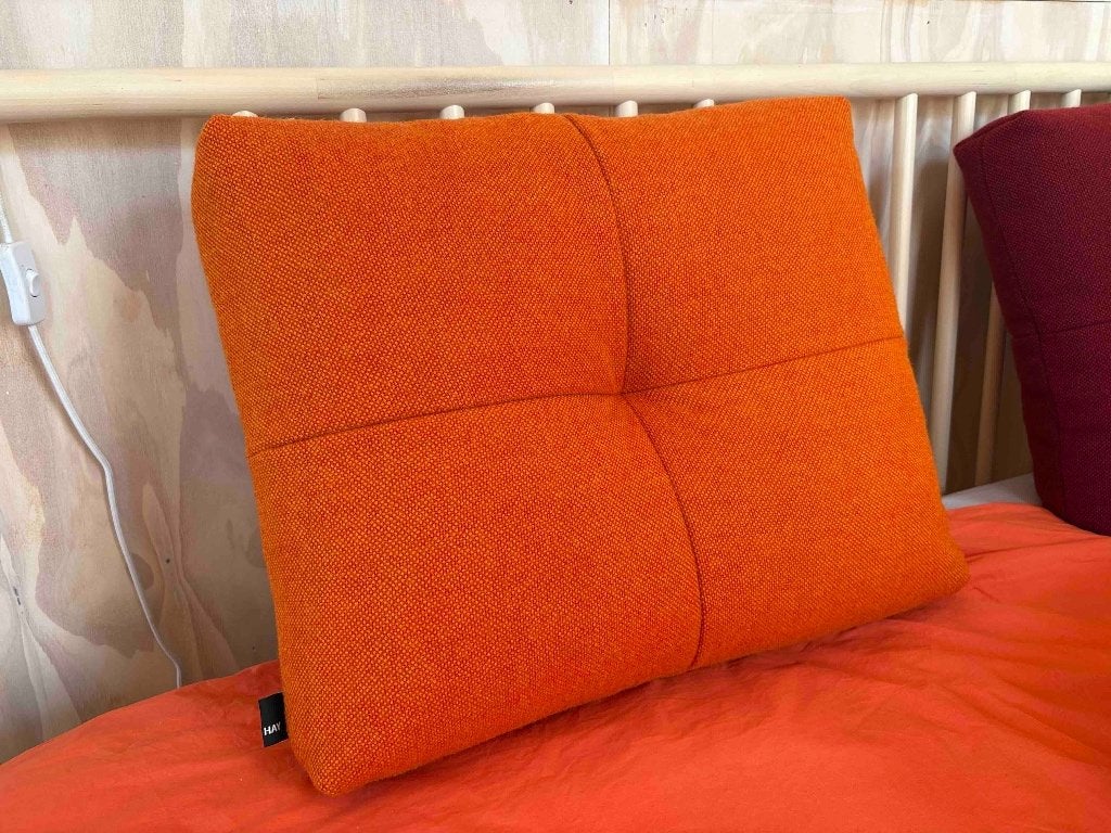 Hay Quilton Hallingdal Design Kussen Oranje 590, Oranje, Ophalen of Verzenden, Zo goed als nieuw, Overige typen