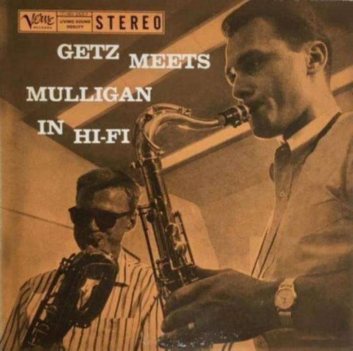 LP Stan Getz – Getz Meets Mulligan in Hi-Fi JAPANSE PERSING, Ophalen of Verzenden, Jazz