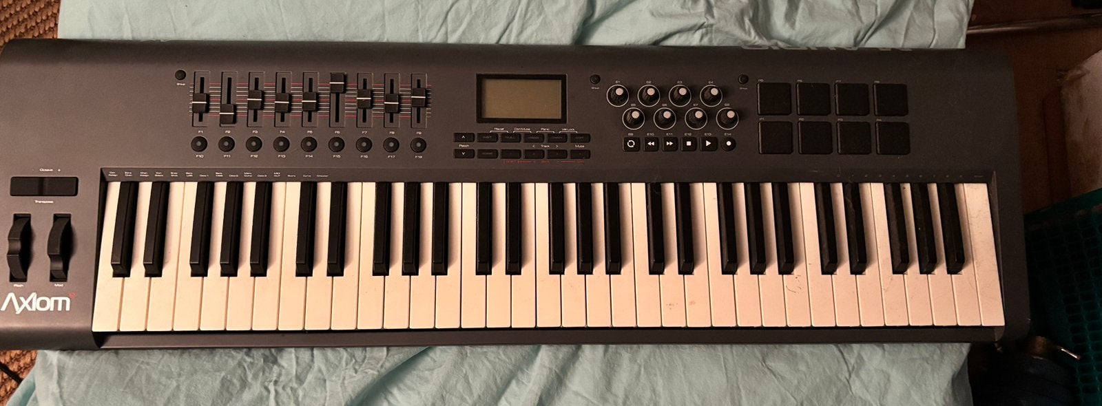 M-Audio Axiom 61 USB MIDI Keyboard Controller – Nieuwstaat, Muziek en Instrumenten, Ophalen of Verzenden, Zo goed als nieuw