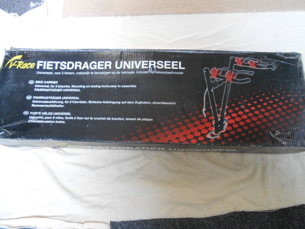 fietsendrager, Ophalen, 2 fietsen, Nieuw, Trekhaakdrager