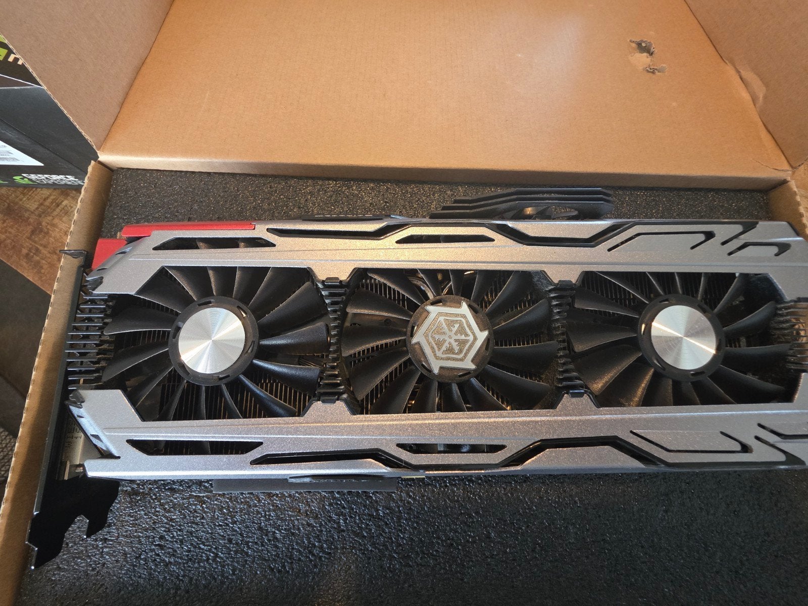 Inno3D iChill GeForce GTX 1080 HerculeZ X3, Computers en Software, PCI-Express 4, Ophalen of Verzenden, Zo goed als nieuw, HDMI