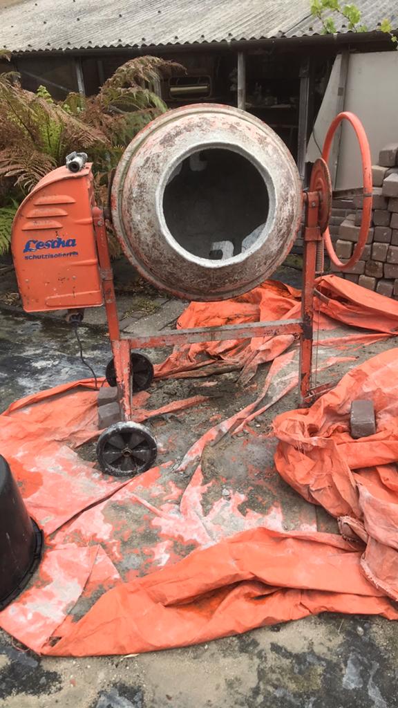 Lescha betonmolen, in goede staat, Doe-het-zelf en Verbouw, Ophalen of Verzenden, Gebruikt