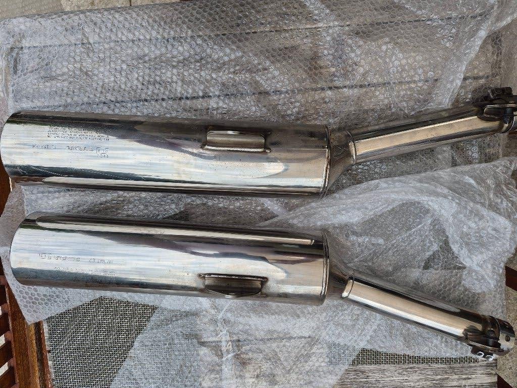 Set uitlaatdempers Honda CBR 1100, Motoren, Onderdelen | Honda, Ophalen, Gebruikt
