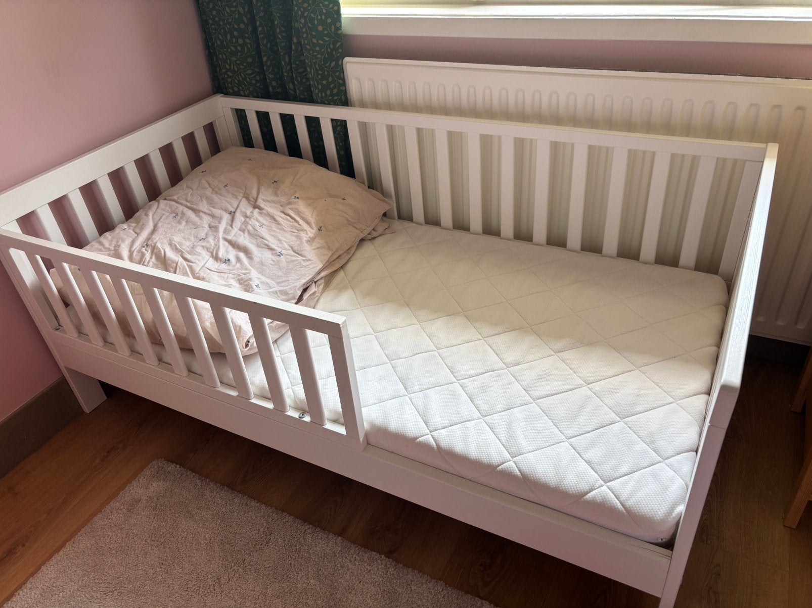 Peuterbed «Plume»140x70 incl matras (+Opt Beddengoed & Tent), Kinderen en Baby's, Kinderkamer | Bedden, Ophalen, 85 tot 100 cm