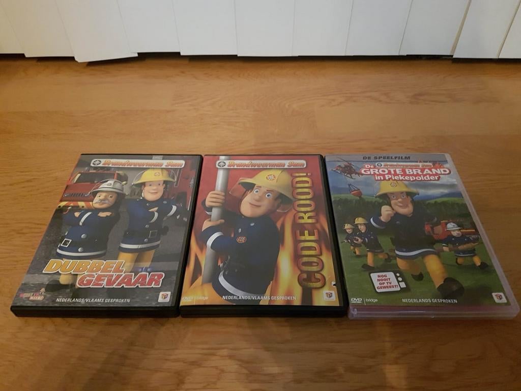 Brandweerman Sam 3 dvd's., Alle leeftijden, Ophalen of Verzenden, Zo goed als nieuw
