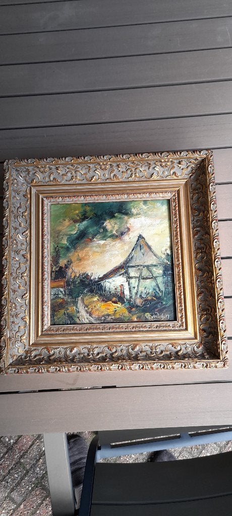 Schilderij Paul Servaas van Wersch, Antiek en Kunst, Ophalen of Verzenden