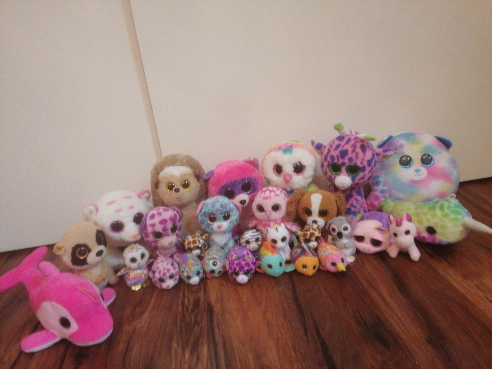 Super leuke Ty knuffels - Diverse dieren en prijzen, Ophalen, Gebruikt, Meerkleurig, Klein (minder dan 20 cm)