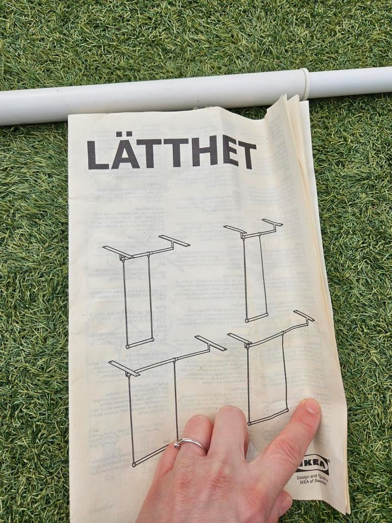 IKEA LÄTTHET ophang gedeelte voor kledingkast, Ophalen of Verzenden