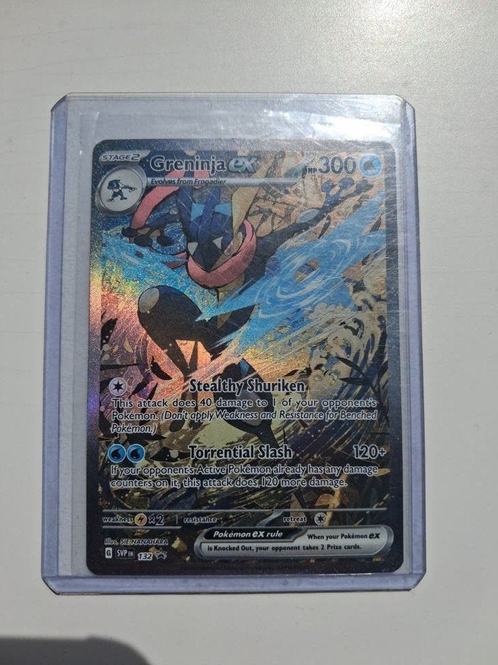 Greninja EX Promo, Verzenden, Nieuw, Losse kaart, Foil