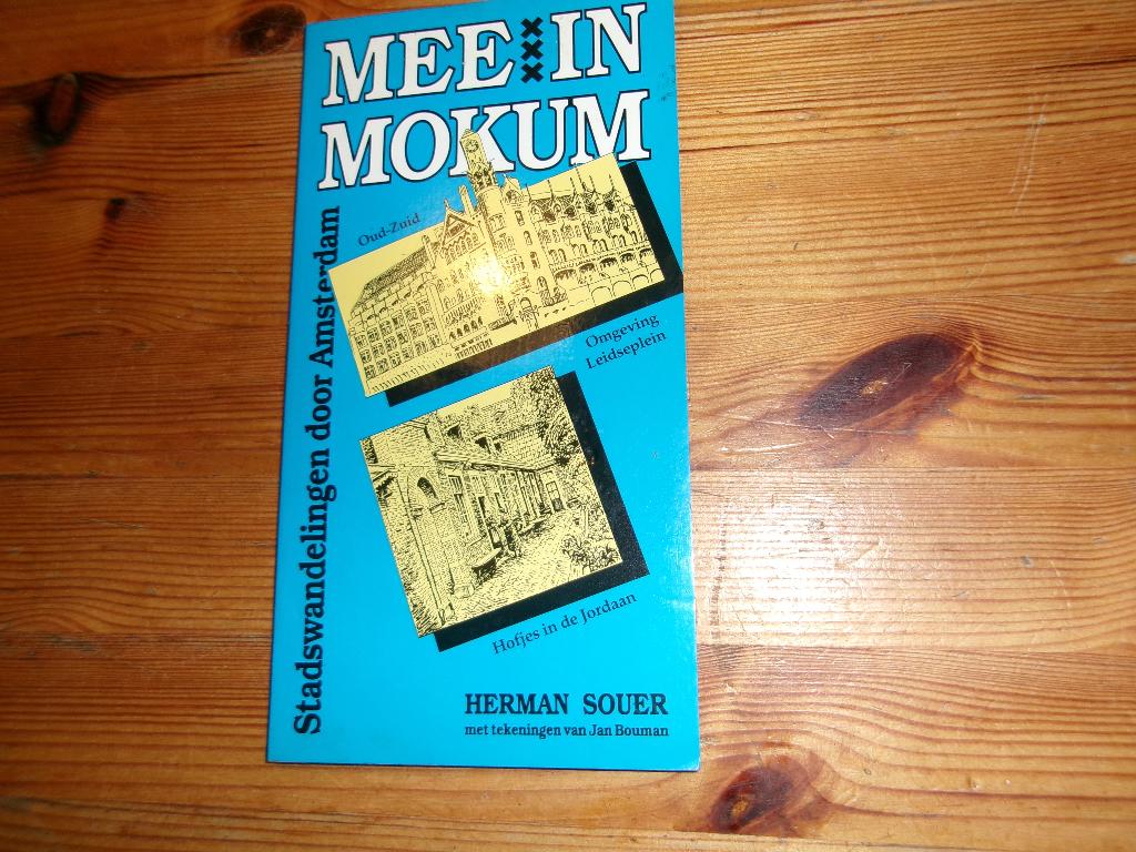 Mee in Mokum - Herman Souer, Fiets- of Wandelgids, Europa, Ophalen of Verzenden, Gelezen