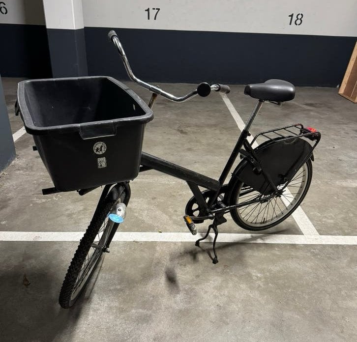 Sterke Azor Workcycles Bakfiets Hondenfiets transportfiets, Ophalen, Gebruikt