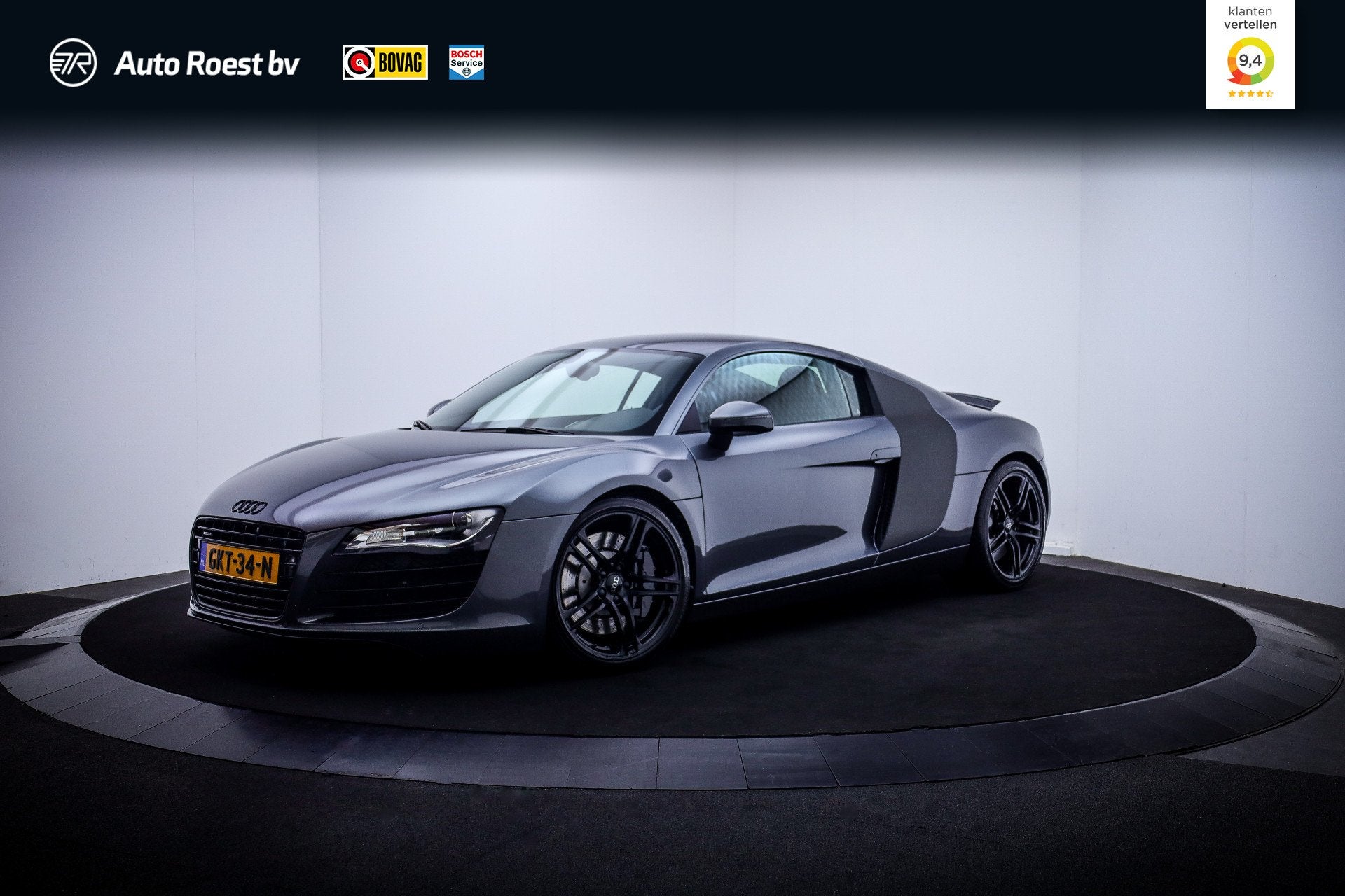 Audi R8 4.2 V8 FSI B&O | DAYTONA | PDC V+A | ADAPT. ONDERSTE, Auto's, Audi, Gebruikt, Automatische klimaatregeling, Bedrijf, Vierwielaandrijving