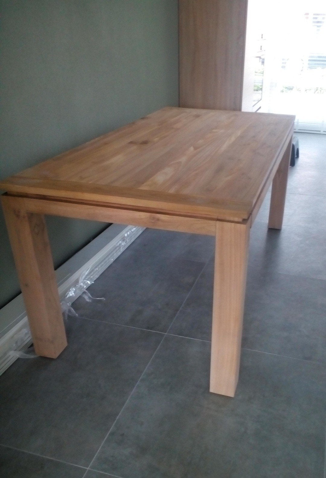 Eetkamertafel van Kötter living gemaakt van Teak!, Huis en Inrichting, Ophalen of Verzenden, Rechthoekig, 150 tot 200 cm, 50 tot 100 cm