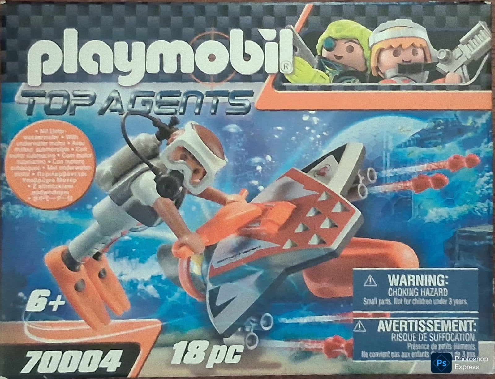 Top Agents Spy Team Onderwaterjet 70004, Ophalen of Verzenden, Zo goed als nieuw