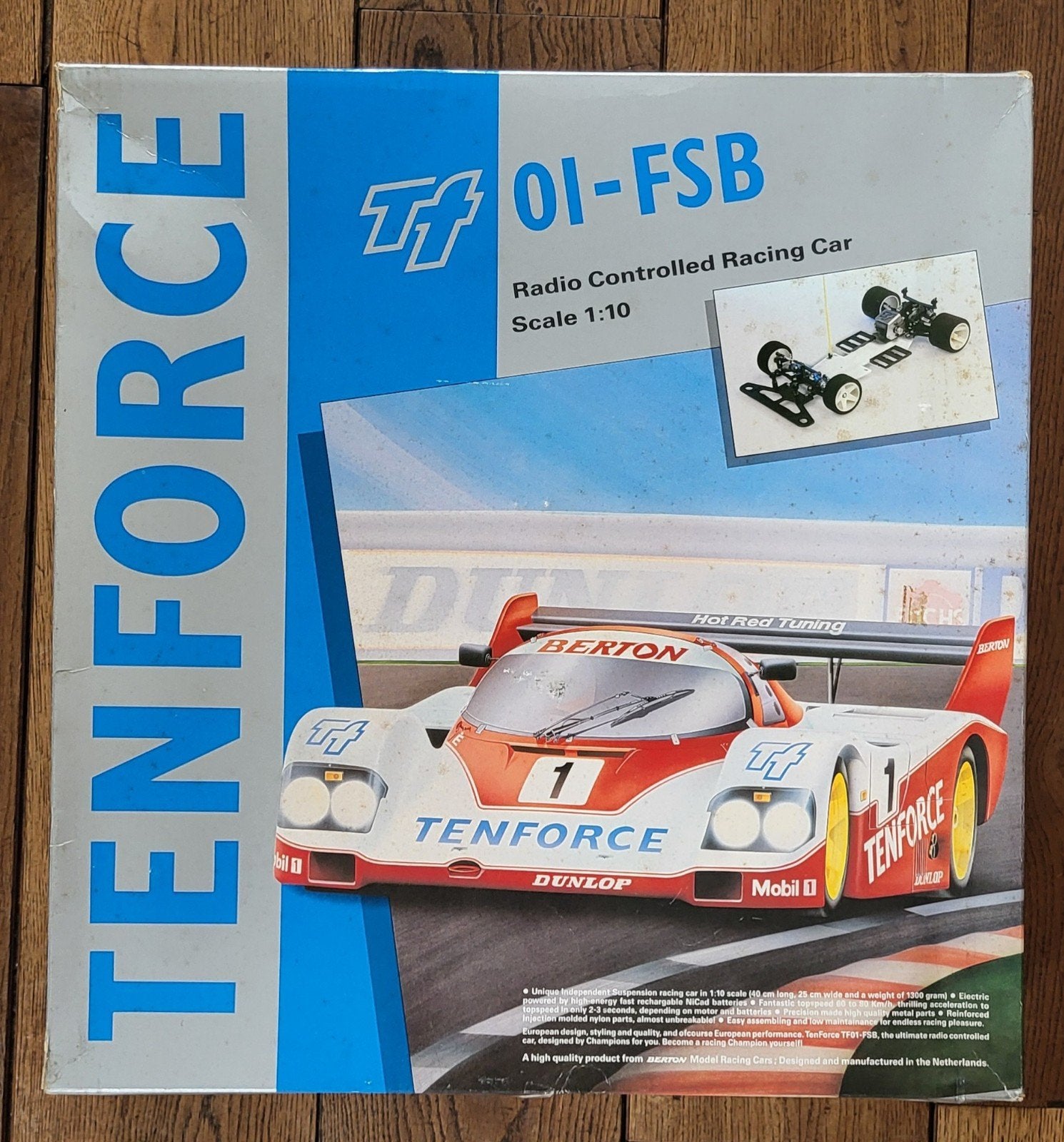 Unieke nieuwe Serpent Tenforce kit , vintage ca. 1990, Elektro, Nieuw, Ophalen of Verzenden, Schaal 1:10