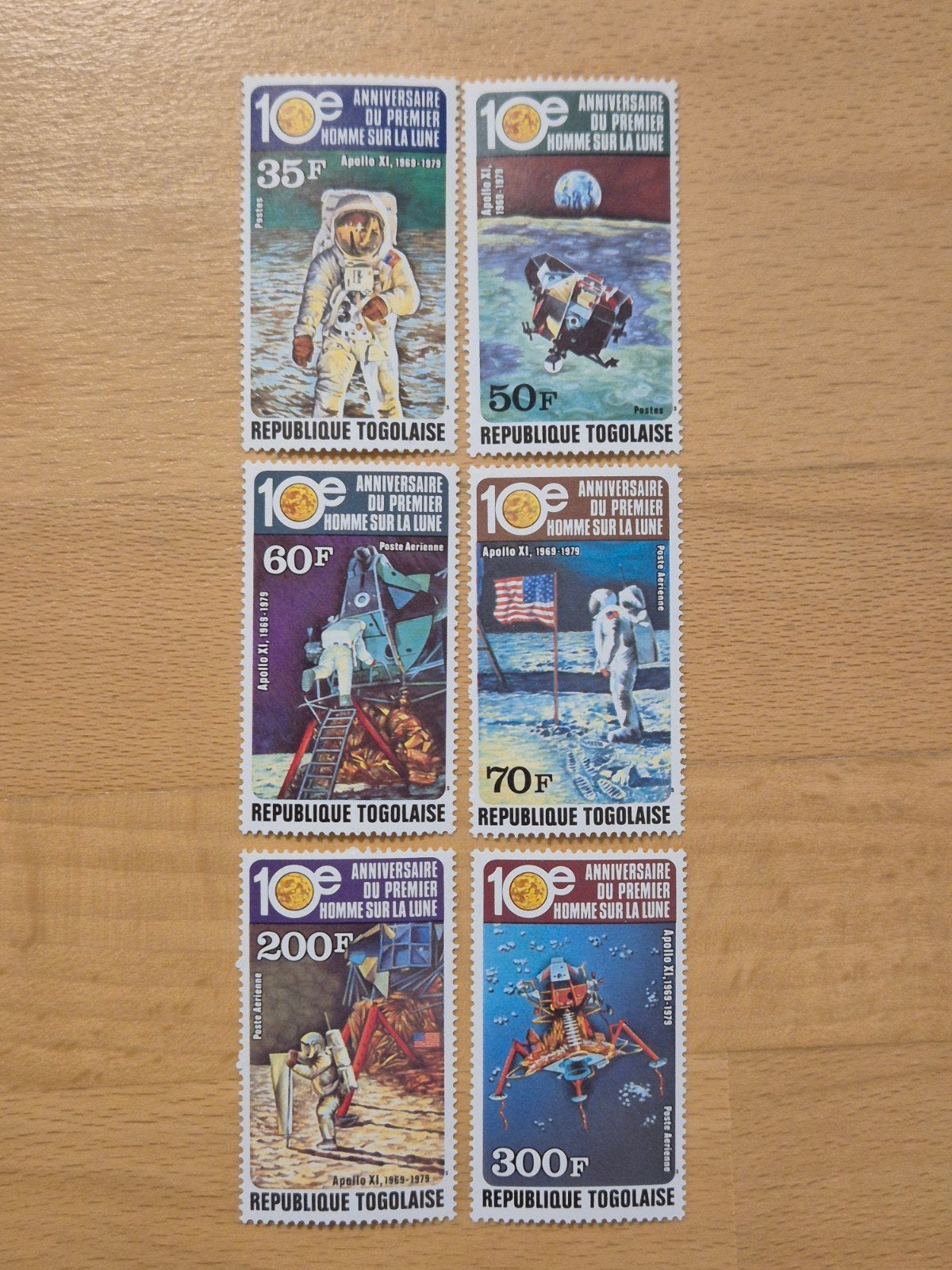 Togo 1979 ruimtevaart, Postzegels en Munten, Ophalen of Verzenden, Overige landen, Postfris