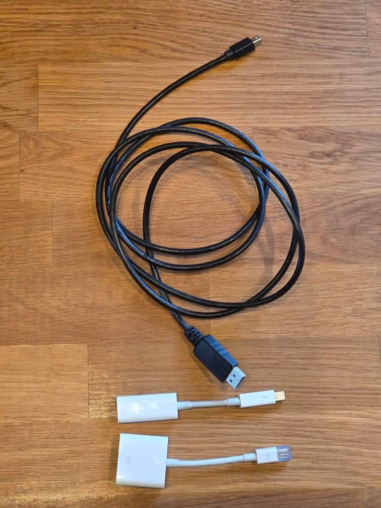 Thunderbolt 2 naar DisplayPort, DVI, RJ45 Ethernet, Ophalen of Verzenden, Zo goed als nieuw