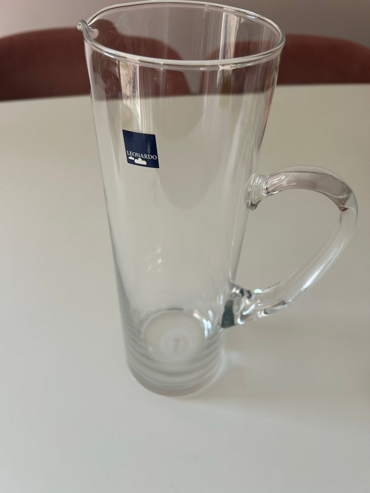 Leonardo Schenkkan Ciao VIP 1,5 liter - Zo goed als nieuw, Ophalen of Verzenden, Zo goed als nieuw, Transparant, Glas