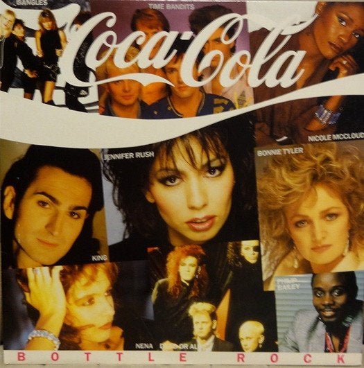 Promo L.P. (1988) Coca Cola Greatest Hits - Bottle Rock, LP, Gebruikt, Pop, Complilatie