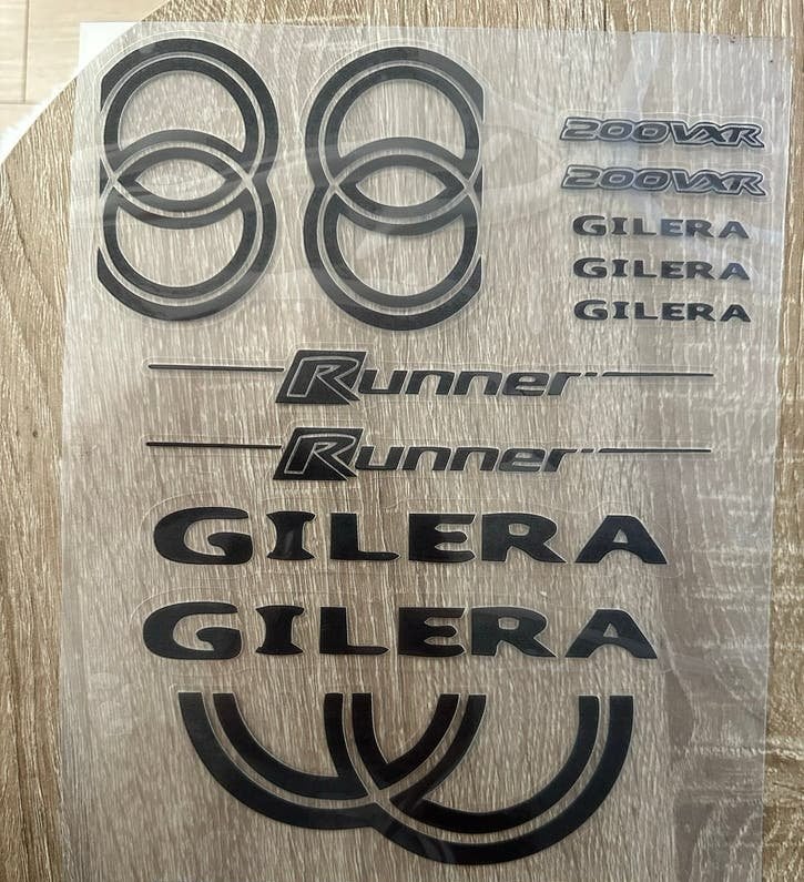 Gilera Runner 180cc 200cc sp Stickers Set, Ophalen of Verzenden, Nieuw, Overige automerken