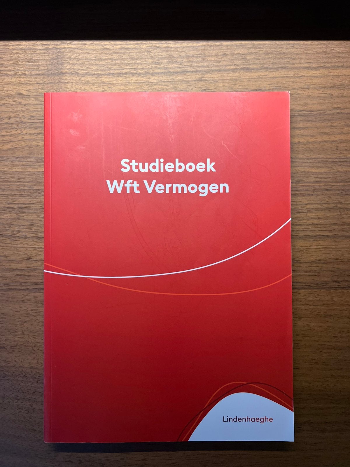 Studieboek Wft Vermogen – Lindenhaeghe, Ophalen of Verzenden, Alpha, Gelezen
