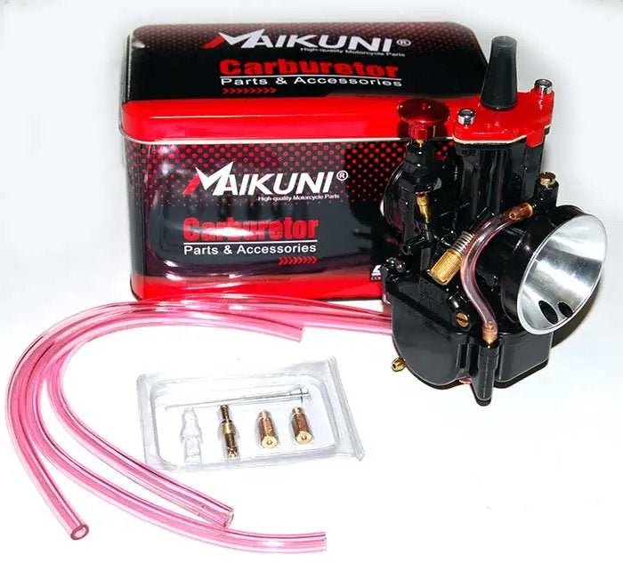 Maikuni Carburateur PWK 21mm met powerjet - Nieuw in doos, Ophalen of Verzenden, Nieuw