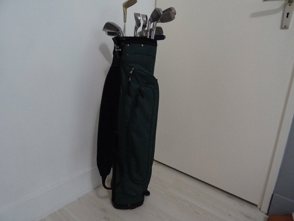 GOLFSET LYNX (TAS EN COMPLETE SET CLUBS) IN PERFECTE STAAT