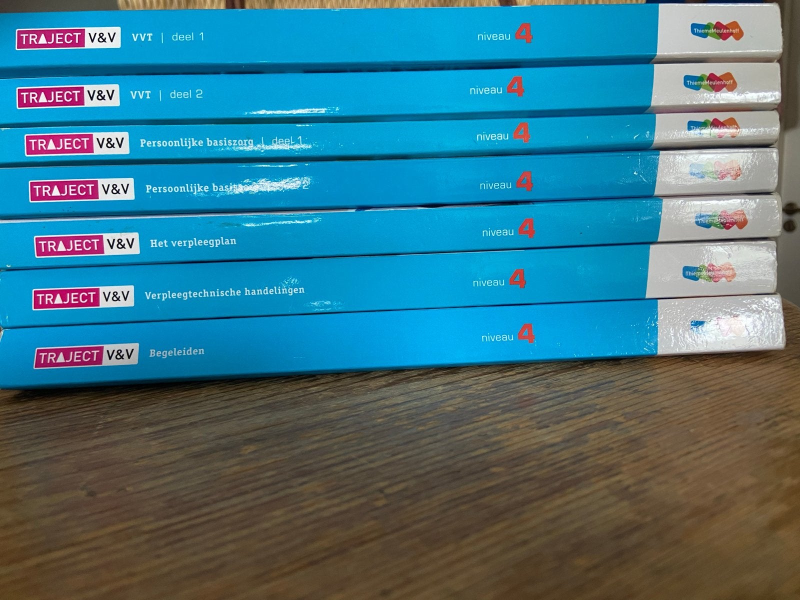 Traject V&V Niveau 4 Boekenpakket (7 delen), Boeken, Ophalen, Gelezen