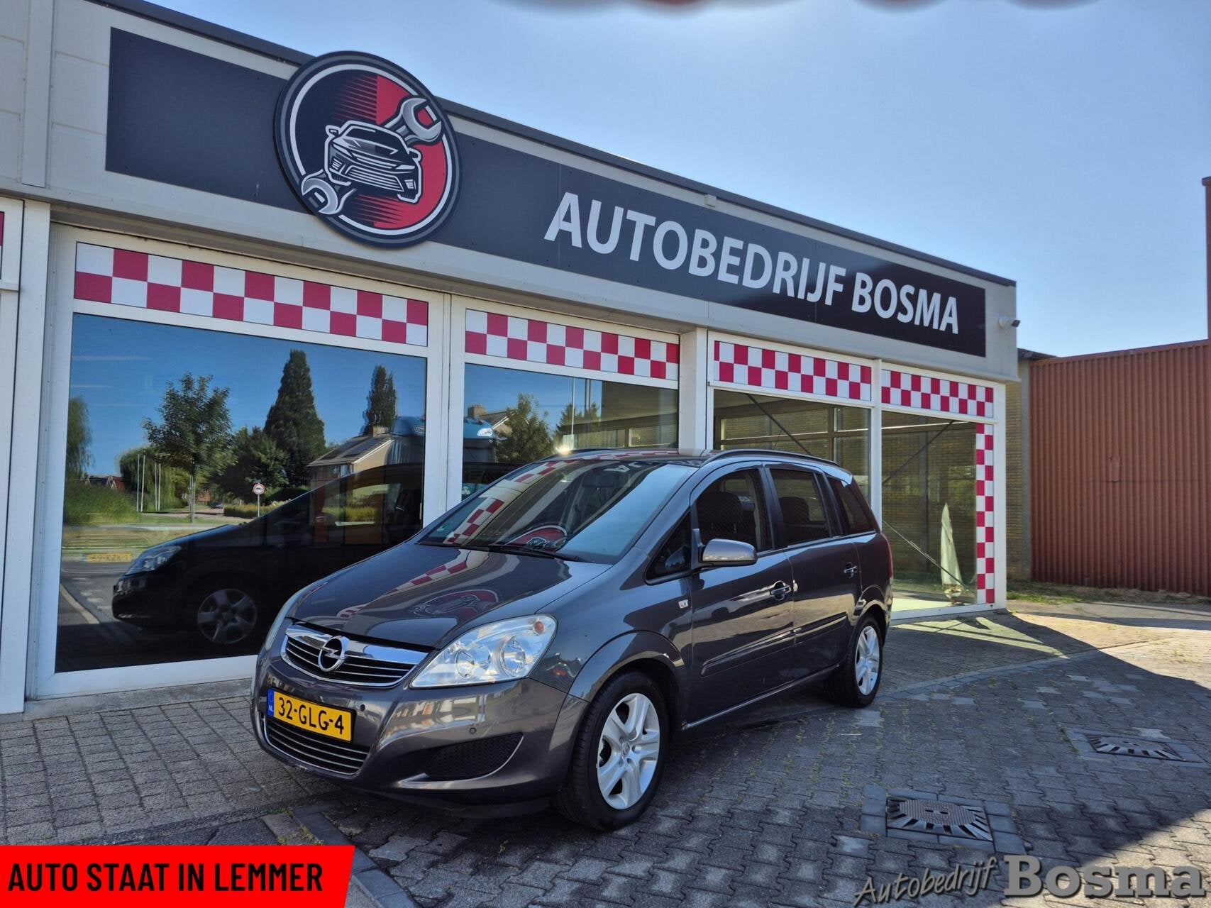Opel Zafira 1.8 Business, Auto's, Gebruikt, 4 cilinders, Origineel Nederlands, Zilver of Grijs