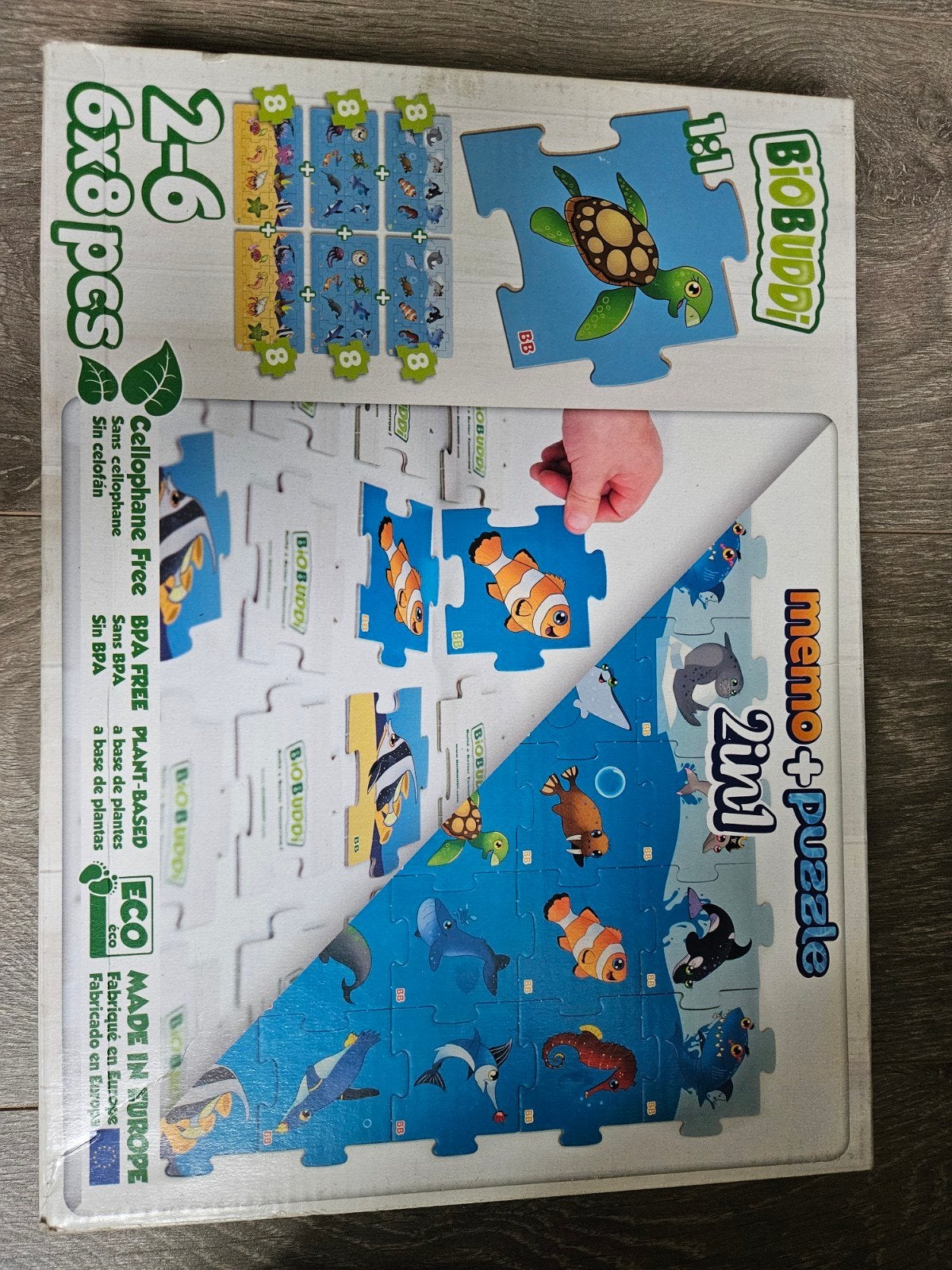 Gratis BioBuddi Memo Puzzel 2-in-1, Ophalen, Meer dan 50 stukjes, Nieuw, 2 tot 4 jaar