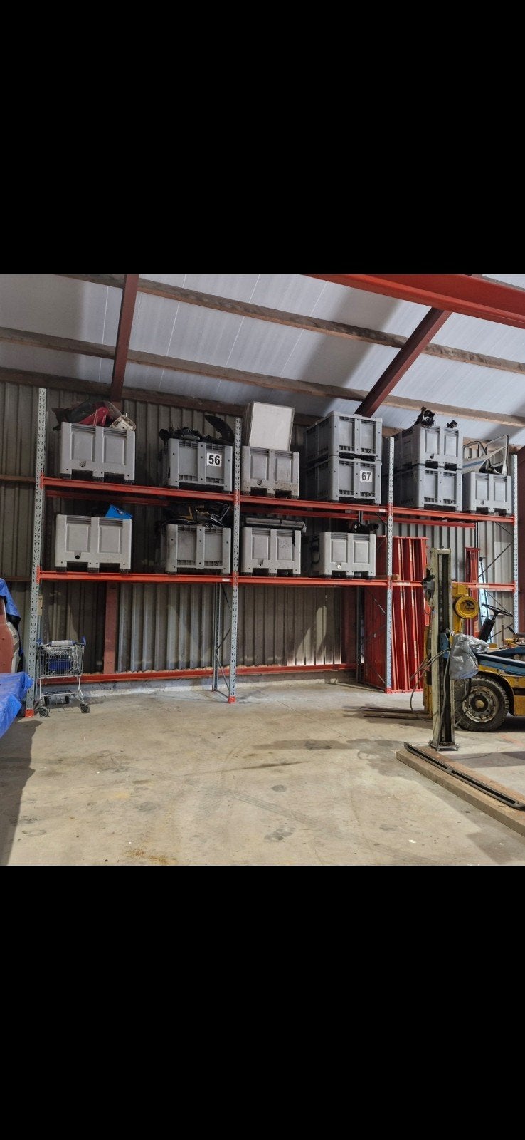 Palletstelling 4 meter  meerder opties, Ophalen