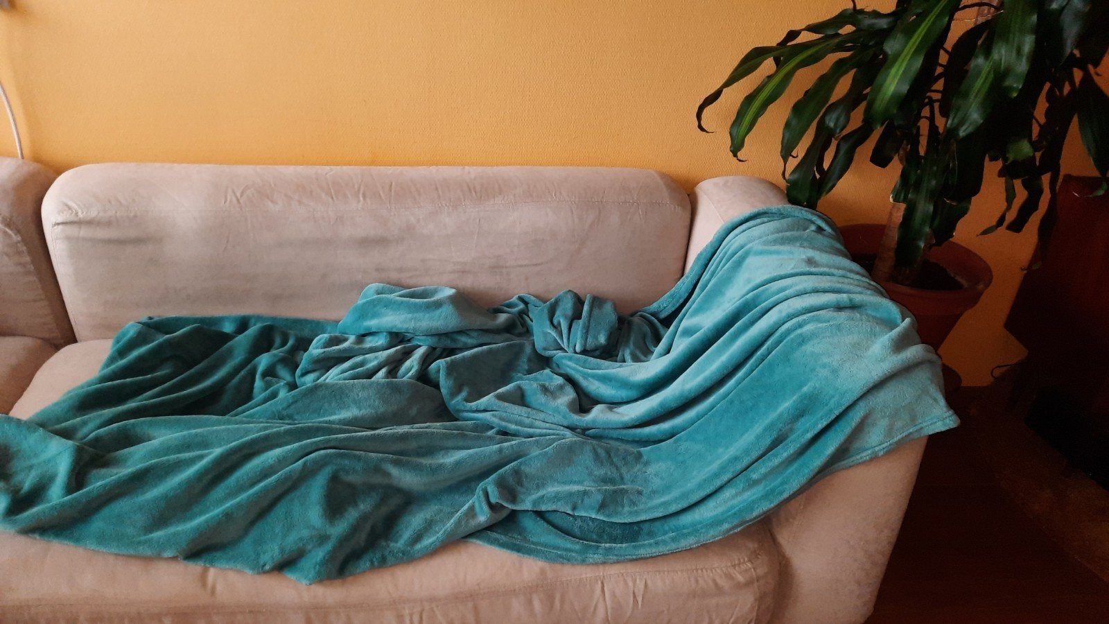 ZGAN Ikea SPREI BEDSPREI TRATTVIVA 230x250 DEKEN grijsblauw, Huis en Inrichting, Ophalen of Verzenden, Zo goed als nieuw