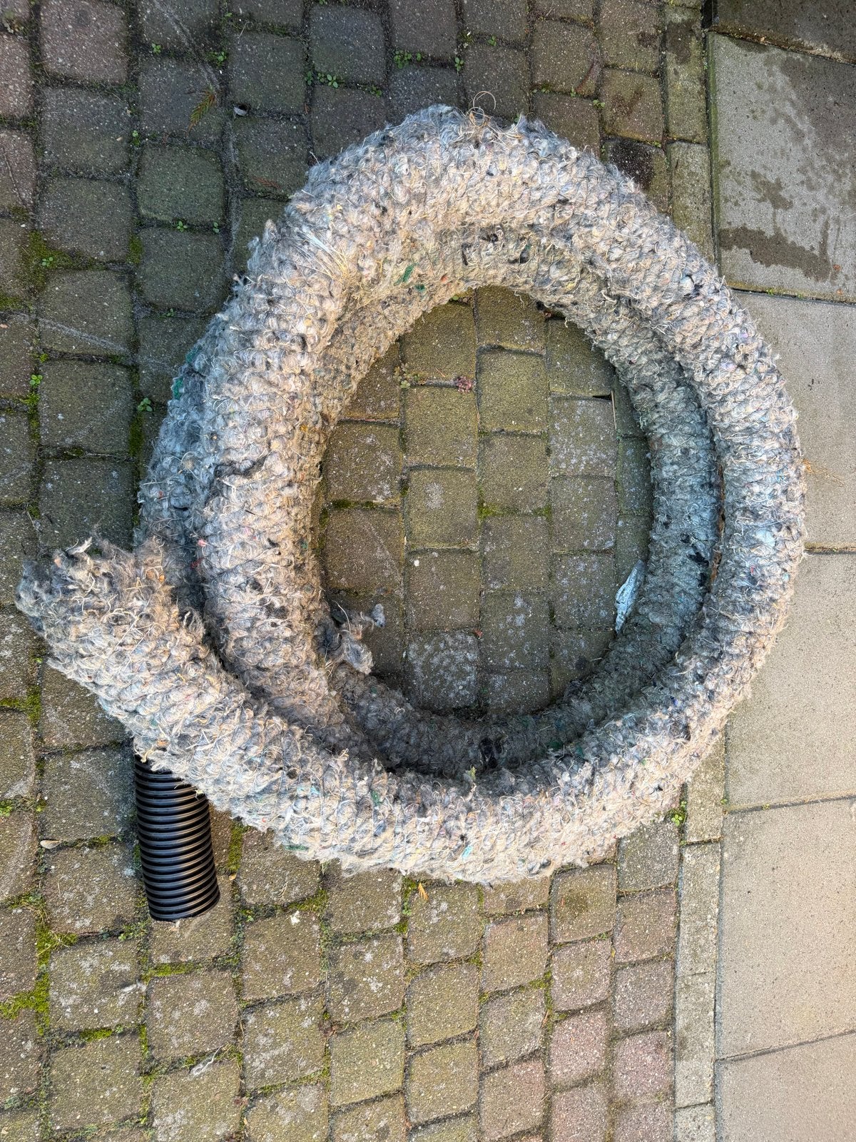 Drainage buis  - 80mm diameter 7 meter lang, Ophalen, 6 meter of meer, Nieuw, 80 mm of meer