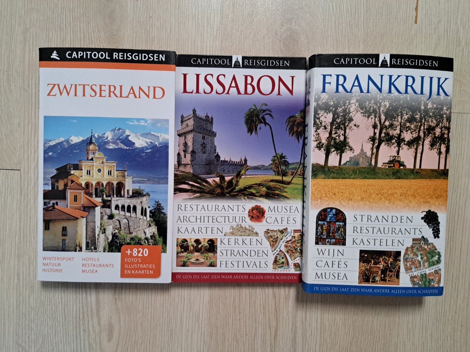 Capitool Reisgidsen: Lissabon, Frankrijk, Ophalen of Verzenden, Europa, Reisgids of -boek, Capitool