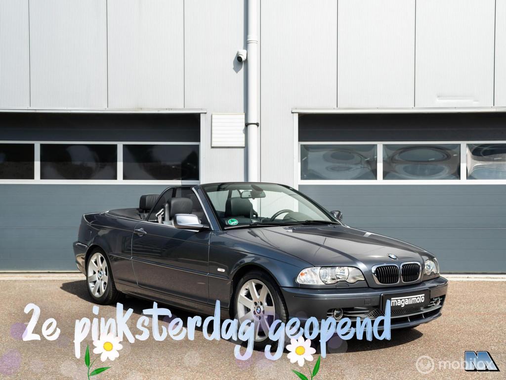 BMW 3-serie E46 Cabrio 330Ci l Handbak l 1e eigenaar l A1, Auto's, BMW, Achterwielaandrijving, Gebruikt, Zwart, Cabriolet