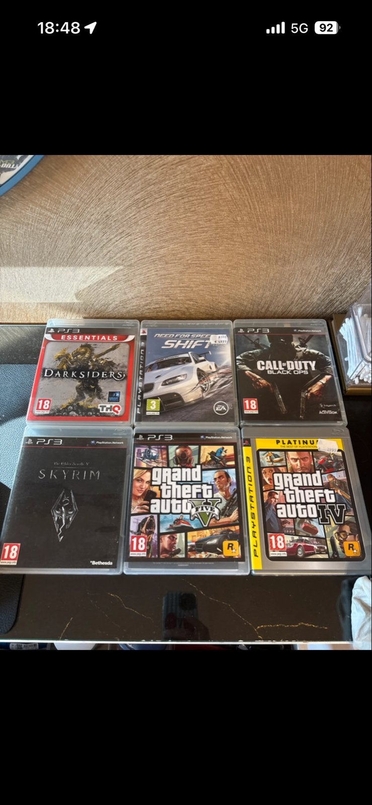 PS 3 spellen - Darksiders, NFS Shift, CoD, Skyrim, GTA5 en 6, Ophalen, Online, Gebruikt, Vanaf 18 jaar