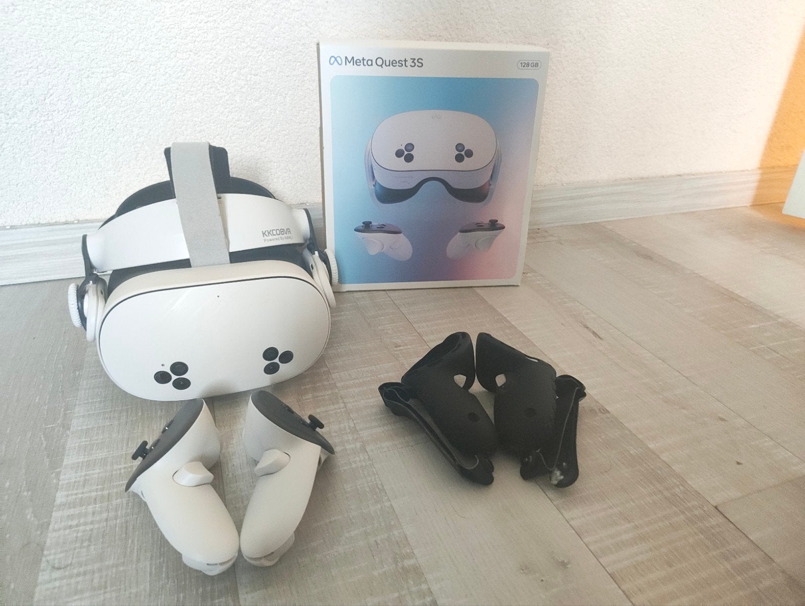 Meta Quest 3S met accessoires - Zo goed als nieuw, Ophalen of Verzenden, Nieuw, VR-bril, Overige platformen