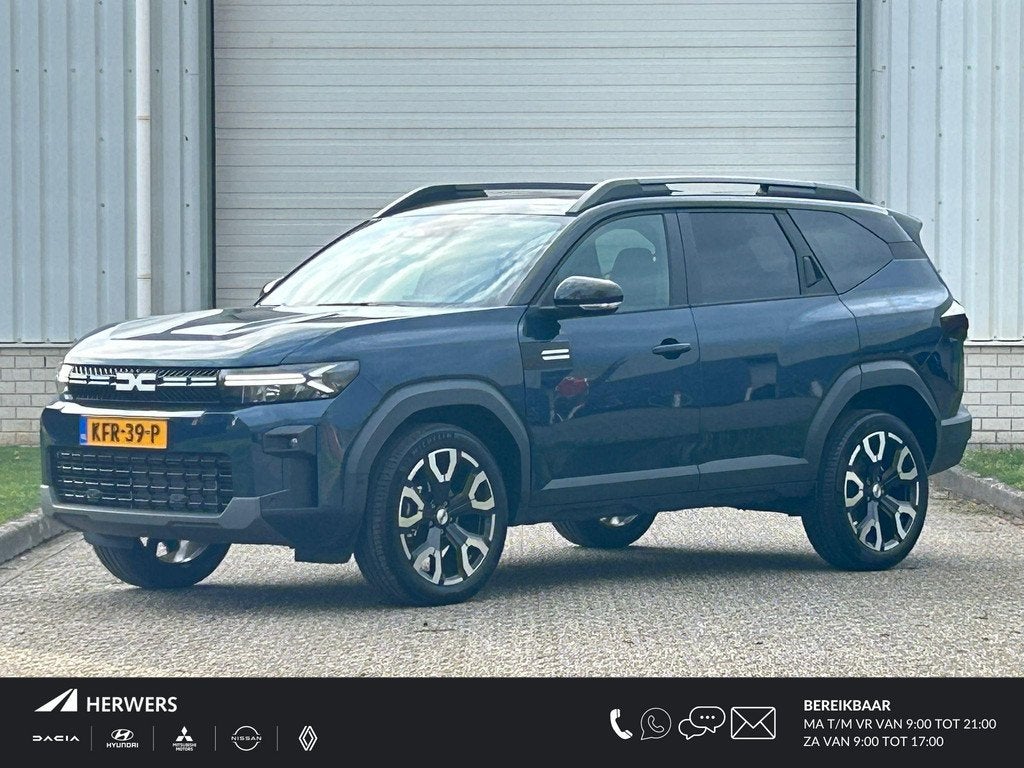 Dacia Bigster 1.8 Hybrid 155 Limited Edition / Trekhaak / El, Stof, Euro 6, 4 cilinders, Blauw
