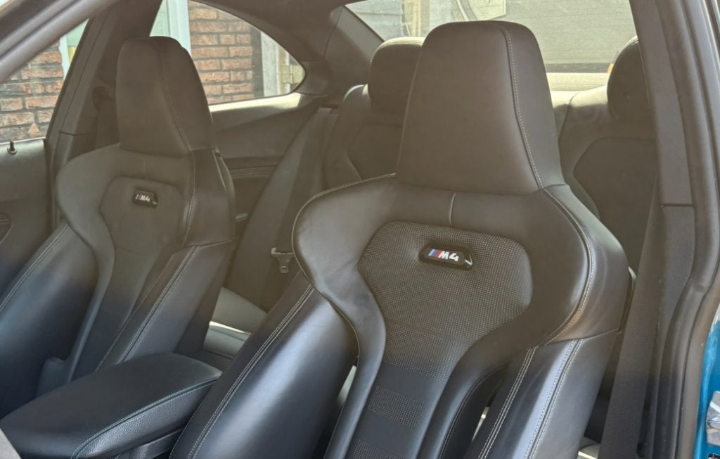 BMW M4 stoel embleem verlicht, Auto-onderdelen, Interieur en Bekleding, Ophalen of Verzenden, Nieuw, BMW