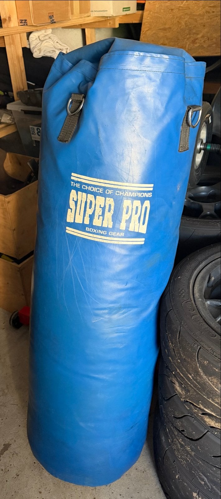 Super Pro Bokszak - Blauw, Ophalen, Gebruikt, Bokszak
