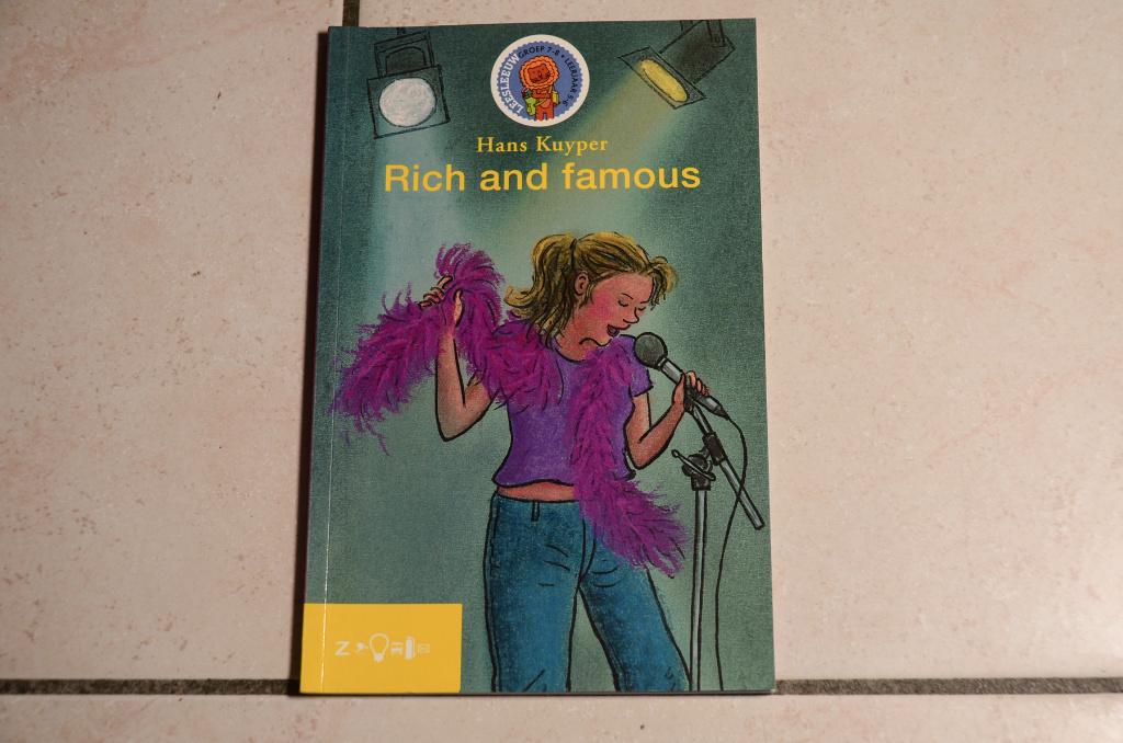 Leesleeuw Engels: Rich and famous / Hans Kuyper, groep 7/8, Boeken, Ophalen of Verzenden, Zo goed als nieuw, Fictie algemeen