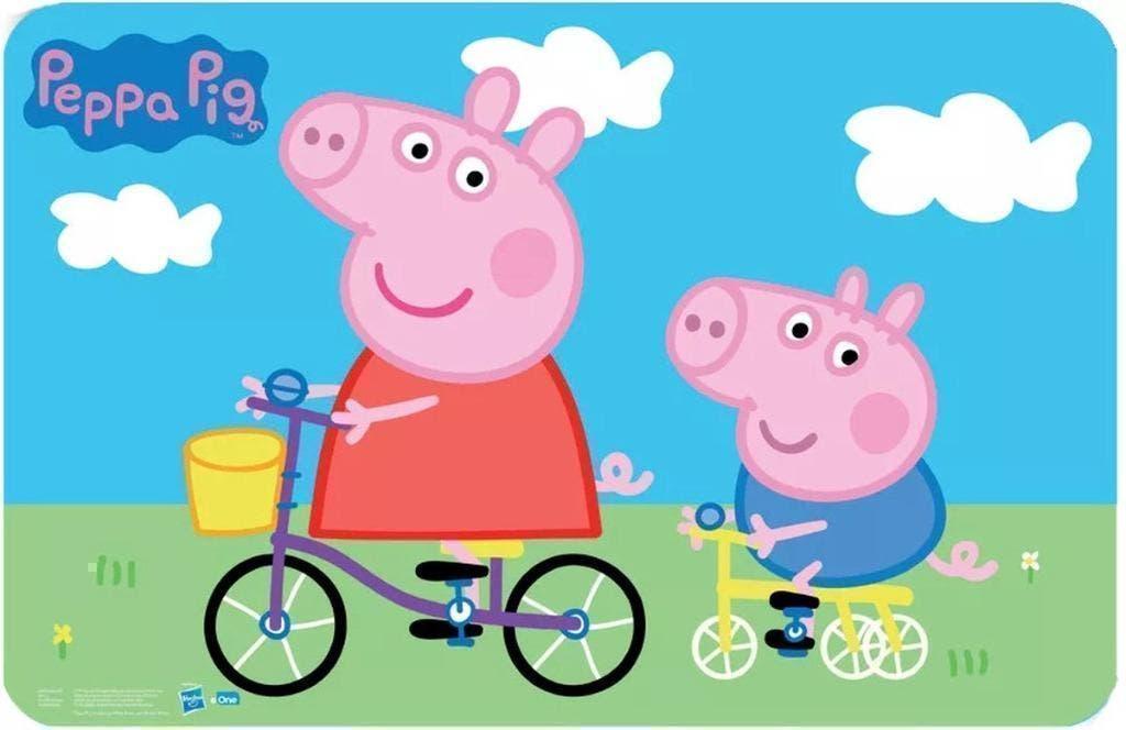 Peppa Pig Placemat - George en Peppa - Diverse Uitvoeringen, Ophalen of Verzenden, Nieuw