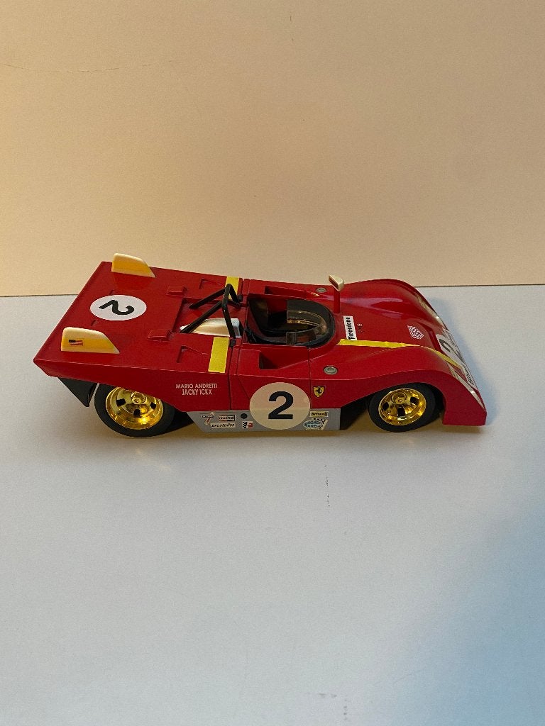 Shell Classico 1:18 Ferrari 1972 312 P In doos zonder pomp, Ophalen of Verzenden, Zo goed als nieuw, Auto, Overige merken