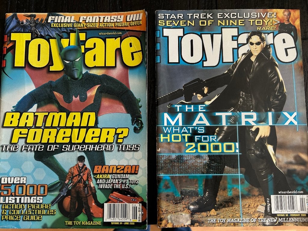 Tijdschriften 2x vintage usa ToyFare #30 en #34. 2000, Ophalen of Verzenden, Gelezen, Overige typen