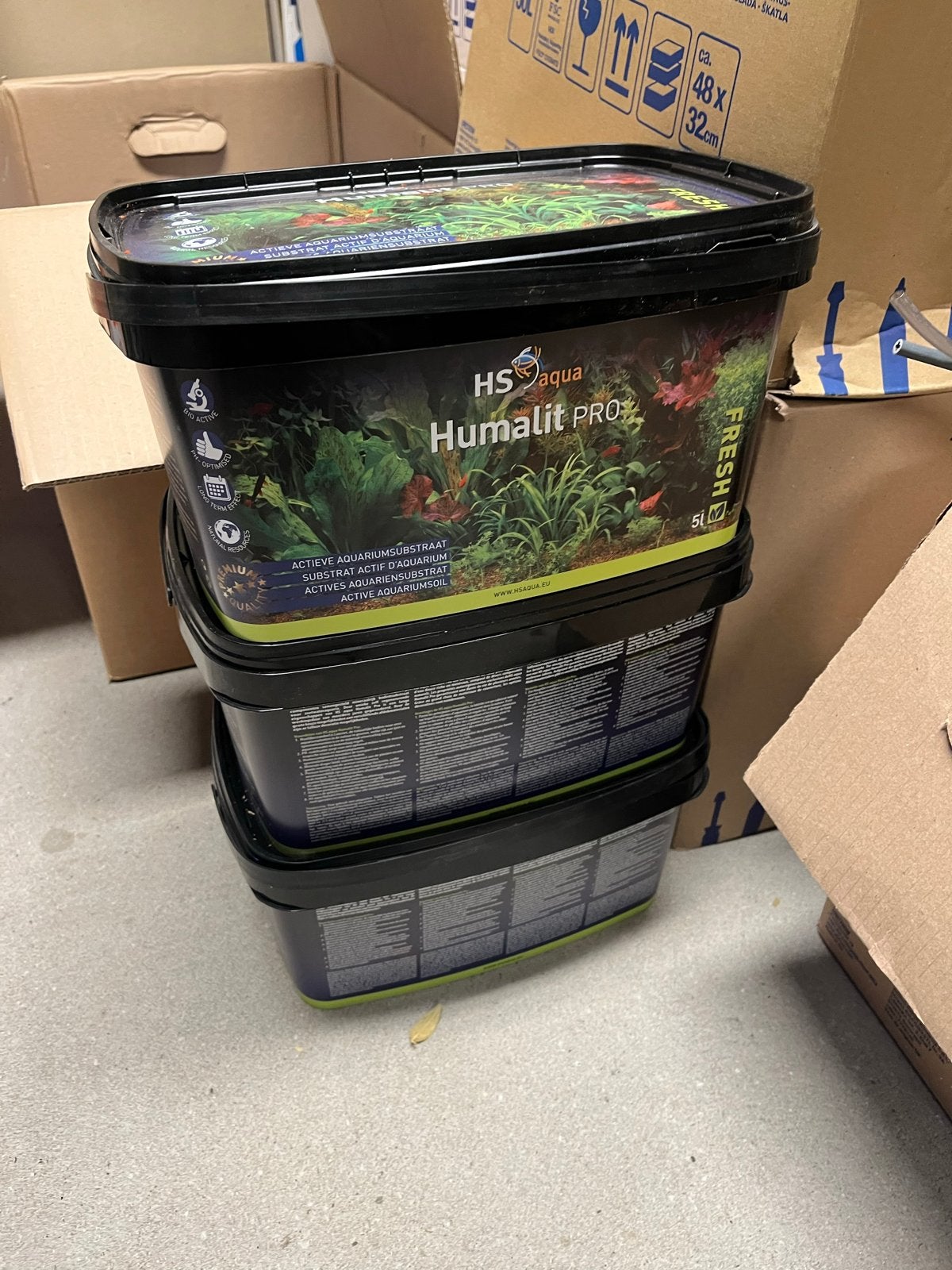HS Aqua Humalit Pro voedingsbodem aquarium, Ophalen, Nieuw, Grind, Zand of Voedingsbodem, HS Aqua