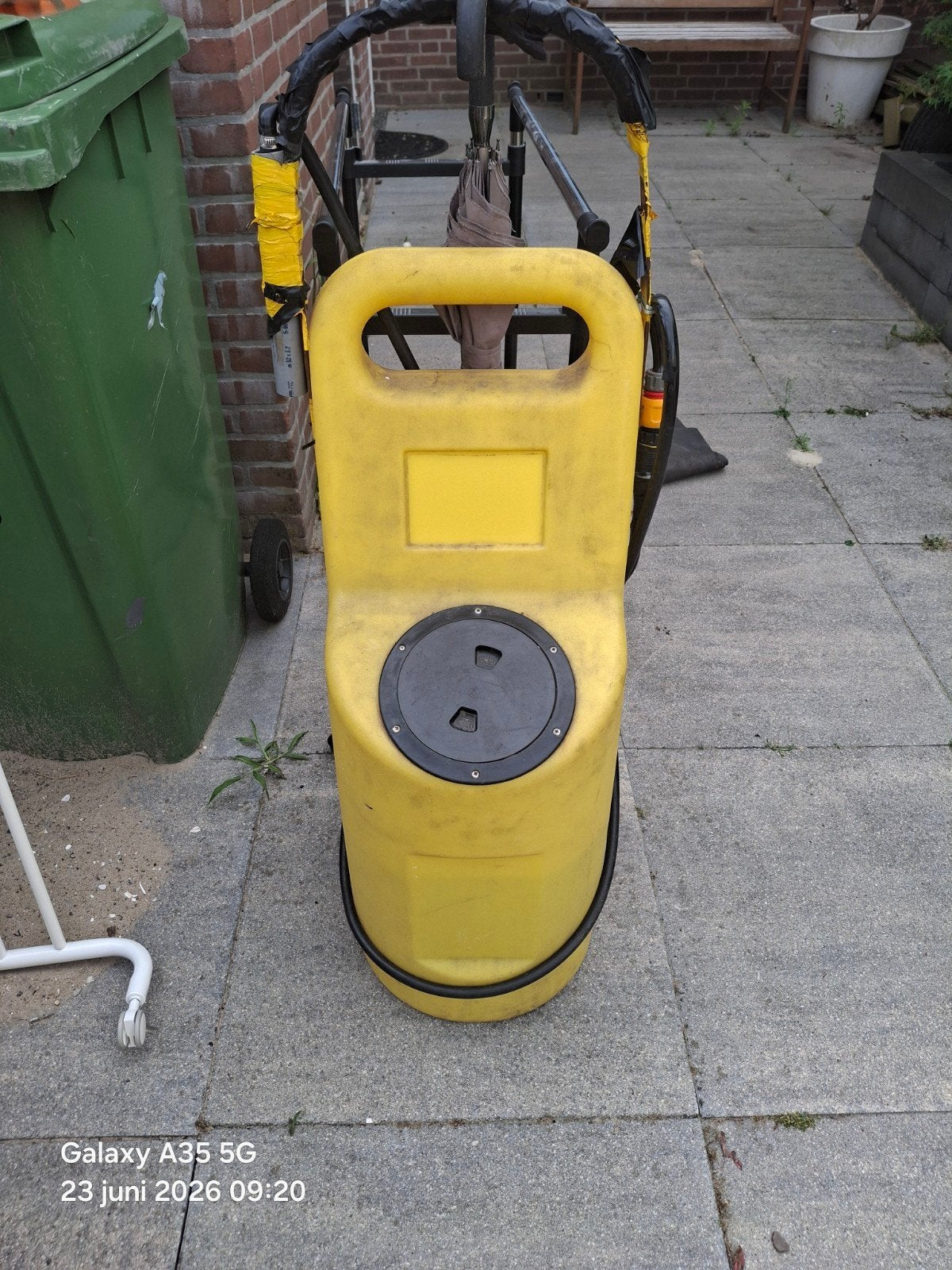 Vulkar voor Batterij/accu met centraal vulsysteem, Ophalen