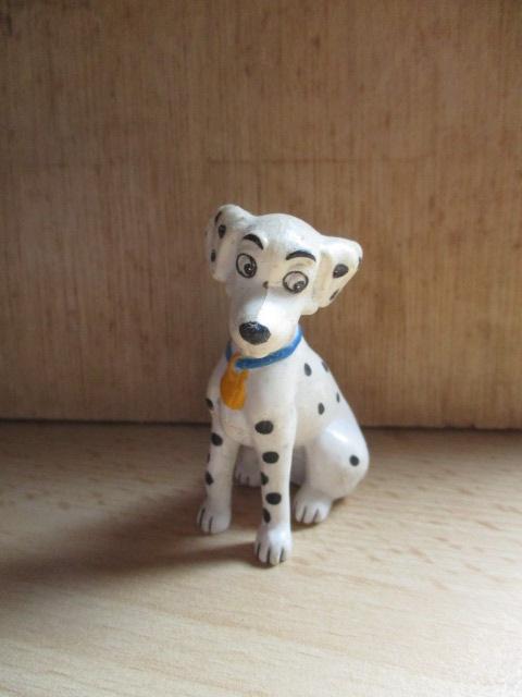 Disney 101 Dalmatiërs Perdita poppetje 6cm, Ophalen of Verzenden, Overige figuren, Gebruikt, Beeldje of Figuurtje